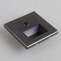 Lumière de nuit LED intelligente à détection de mouvement, encastrée, pour chambre à coucher, salon, escalier, couloir, appliques murales à capteur