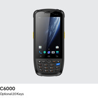 Chainway C6000 Pda resistente 2d QR Pda de mano Android 13 colectores de datos Logística Industrial 1D 2D escáner de código de barras RFID PDAs