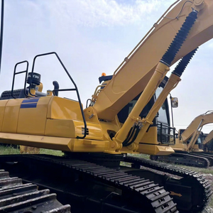 Excavadora de cadenas usada Komatsu PC350, excavadora hidráulica de 35 toneladas, equipo de construcción para movimiento de tierras - Product Image 1
