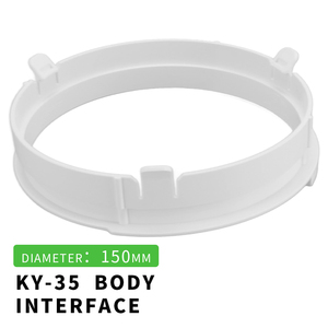 Adaptateur de conduit d'évacuation réglable en ABS, <span class=keywords><strong>raccord</strong></span> de climatisation KY 35, connecteur de tuyau de <span class=keywords><strong>climatiseur</strong></span> <span class=keywords><strong>mobile</strong></span>, écologique pour la maison - Product Image 1