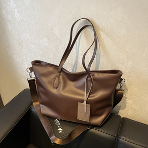 <span class=keywords><strong>Sac</strong></span> fourre-tout pour femme de grande capacité, style étranger, <span class=keywords><strong>sac</strong></span> à bandoulière tendance, <span class=keywords><strong>sac</strong></span> pour femme de haute qualité personnalisé, vente en gros d'usine pas cher - Product Image 4