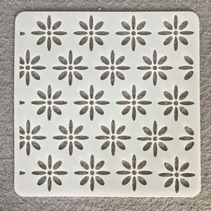 Nouveaux pochoirs en PET <span class=keywords><strong>pour</strong></span> la <span class=keywords><strong>peinture</strong></span> murale, pochoirs <span class=keywords><strong>pour</strong></span> la <span class=keywords><strong>peinture</strong></span>, sac blanc, ensembles d'articles de pâtisserie personnalisés, emballage couleur origine - Product Image 1