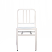 Chaise de restaurant nordique moderne à vendre, siège luxueux, pieds en métal durables, chaises de salle à manger pour restaurant, pour événements, blanches