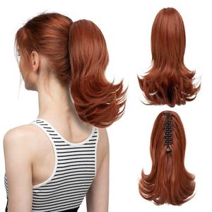 Vente <span class=keywords><strong>de</strong></span> gros Perruque en fibre synthétique style épingle à cheveux cheveux courts <span class=keywords><strong>Coiffure</strong></span> queue <span class=keywords><strong>de</strong></span> <span class=keywords><strong>cheval</strong></span> - Product Image 1