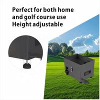 Mesin Dispenser Bola Golf Profesional Konstruksi Logam Layanan OEM Produsen Peralatan Pelatihan Lapangan Golf
