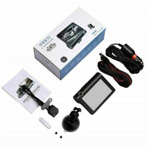 Cámara para Auto de <span class=keywords><strong>4</strong></span> Pulgadas y <span class=keywords><strong>3</strong></span> Lentes, 1080P HD, Pantalla Táctil, Visión Nocturna, Grabación en Bucle, Resistente al Agua, Función de Caja Negra para Vehículos, para la Noche - Product Image 6