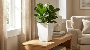 กระถางต้นไม้ทรงกระบอกพลาสติกขนาดใหญ่ทันสมัย วัสดุ PP ทนทาน เป็นมิตรกับสิ่งแวดล้อม น้ำหนักเบา ใช้ได้ทั้งภายในและภายนอกอาคาร ขายส่ง - Product Image 6