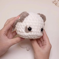 Nouveauté Amigurumi Panda jouet Crochet Mini peluche Panda poupée animaux personnalisés jouets en peluche