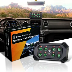 Ovovs không dây phổ quát 8 băng đảng cảm ứng chuyển đổi bảng điều khiển cho off road xe tải Jeep thuyền SUV UTV ATV cắm trại - Product Image 1