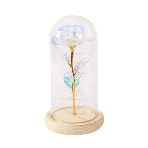 AYOYO OEM <span class=keywords><strong>Rose</strong></span> dans un couvercle en verre 2026 Bracelet éternel de la Saint-Valentin Cadeau de la mère Cadeau de la Saint-Valentin - Product Image 6