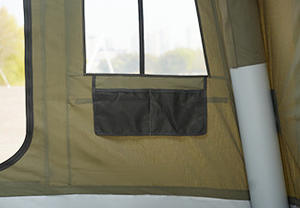 Carpa de Camping Inflable, Impermeable, Portátil, para las Cuatro Estaciones, de Doble Habitación, Tela Oxford, para Exteriores, Familiar, de Lujo, 16.8 Metros Cuadrados - Product Image 4