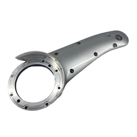 Pièces en alliage d'aluminium usinées CNC OEM pour pièces métalliques de jambe de chien de Robot AI Services d'usinage de tournage de fraisage CNC personnalisés