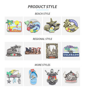 Wholesale Customized Design Metal Country Austria Vienna Tourist Souvenir Refrigerator <strong>Fridge</strong> <strong>Magnets</strong> - Product Image 6