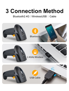 <span class=keywords><strong>Scanner</strong></span> de codes à barres sans fil BT 2D <span class=keywords><strong>Compact</strong></span> Handheld pour la gestion des stocks de détail - Product Image 4