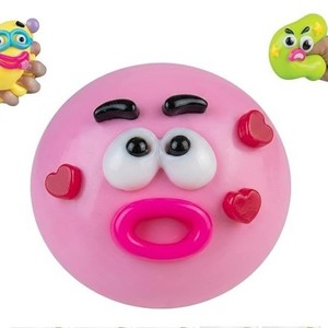 Juguetes Blandos Kawaii con Expresiones, Pelotas Antiestrés de TPR Suaves, Juguete Sensorial Kawaii para Niños, de Levantamiento Lento y Textura Cremosa - Product Image 3