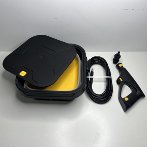 <span class=keywords><strong>Pistolet</strong></span> de lavage de voiture électrique réglable avec seau pliable portable Nouveau système de pression d'eau en plastique - Product Image 5