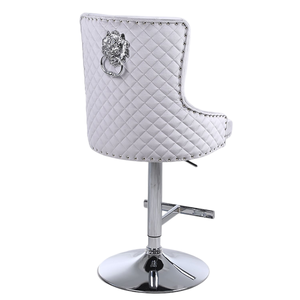 Modern Design Velvet Adjustable Height Wholesale Designer <strong>Fabric</strong> Luxury Hotel Dining <strong>Bar</strong> <strong>Stools</strong> - Product Image 1
