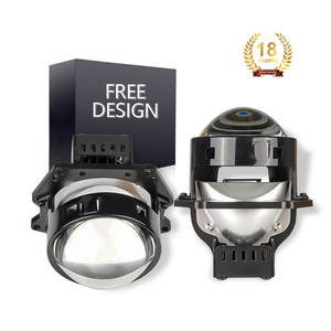 Proyector de lente de coche 3570 de 3 pulgadas de alta calidad, lente Led, lente de lámpara, Faro de aluminio, proyector láser <span class=keywords><strong>CSP</strong></span> Bi Led de 3 pulgadas - Product Image 1