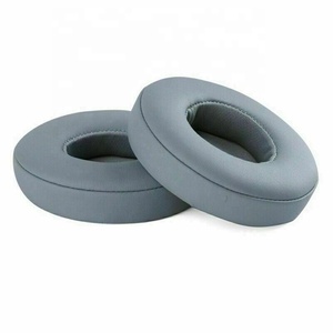 Almohadillas de cuero de repuesto para los oídos, funda de cojín para <span class=keywords><strong>Beats</strong></span> <span class=keywords><strong>Solo</strong></span> 2,0/3,0 - Product Image 3