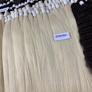 Vente en gros en vrac 100% Extensions de cheveux vietnamiens Raww Prix usine Offre Spéciale styles de vagues droites et naturelles - Product Image 1