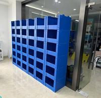 Bacs de rangement en entrepôt Bacs de cueillette Coreflute Bin Cueillette de vêtements personnalisés Boîtes en plastique ondulé empilables