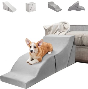 Trending <strong>Products</strong> 2025 New Arrivals <strong>Pet</strong> Supplies High Density Foam Dog Stairs for High <strong>Beds</strong> with Foldable <strong>Pet</strong> Steps Anti-slip - Product Image 5