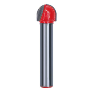 Fraise à fond rond en carbure 10 mm à une dent pour machine de gravure, outil de fraisage pour le travail du bois - Product Image 1