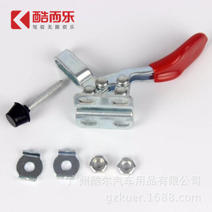 Kuerl Cooler Car Audio Test Clips <b>Quick</b> Speaker <b>Clamps</b> Red High Carbon Steel Hand Tool For Automotive Use - Product Image 4