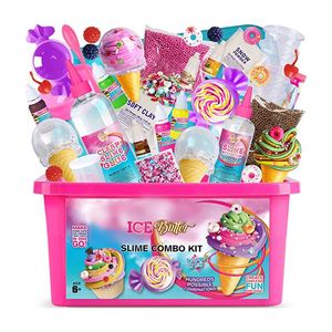 Ensemble de jouets DSK001 Butter Slime et Cloud Slime, kit de colle DIY non toxique avec argile pour enfants unisexe - Product Image 2