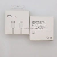 Cable de Datos USB-C de 60W de Bajo Precio, Tipo C a C, Cable de Carga para Teléfono Móvil, Venta al por Mayor de Fábrica, Buena Calidad para iPhone 15 Pro Max