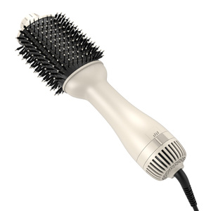 SALON-GRADE HAIR STYLER <span class=keywords><strong>Brosse</strong></span> à air chaud pour femmes/hommes 60S Chauffage rapide avec revêtement en céramique OEM/ODM Support TikTok Viral Product - Product Image 3