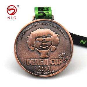 Cualidades Trofeos deportivos Premio de soporte grande Ventas calientes Medallas de fútbol - Product Image 2