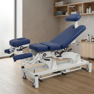 Table de chiropratique professionnelle 3D avec sections de descente pré-équilibrées réglables et réglage électrique de la hauteur pour clinique - Product Image 5