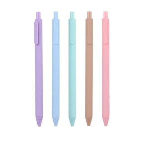 Stylo bille Saiwei Macarons 0,5 mm encre noire, corps en plastique, logo personnalisé, outil d'écriture promotionnel - Product Image 2