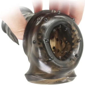 Rts godes pénis manchon pénis Extender hommes agrandir loup accolades apathie sexuelle spécial femelle granule lueur <span class=keywords><strong>préservatif</strong></span> amusant srne asf - Product Image 5