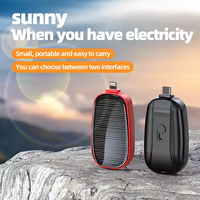 Meilleures ventes 2025 : Power Bank solaire porte-clés 1200 mAh, chargeur à panneau solaire pour smartphone