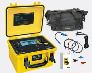 Le nouveau Mégohmmètre portable programmable AEMC 5kV CA 6505, testeur de résistance d'isolement 6550/6555, testeur de résistance de terre - Product Image 3