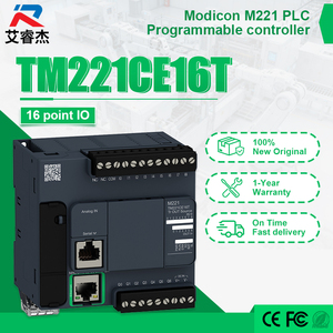 Nuevo Controlador Lógico Programable (PLC) Original TM221CE16T Modicon M221, Módulo de Entrada/Salida de 16 I/O, 24VDC, Controladores Dedicados PLC PAD - Product Image 1