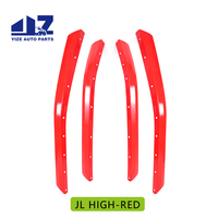 Extensions d'ailes Offroad Noir Brillant Blanc Rouge pour Jeep Wrangler JL 2018+ – Accessoire 4x4 Protection de Roue
