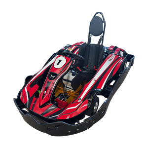 Kart de course pour adultes 200cc pour moteur à essence GX200 6.5HP, pour sports de plein air et parcs d'attractions, vitesse maximale de 60 km/h - Product Image 4