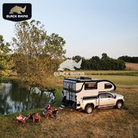 Remorques de camping de 6,4 pieds, camping-cars pour pick-up, tentes de camping pour pick-up, camping-cars rigides pour pick-up, auvents pour pick-up