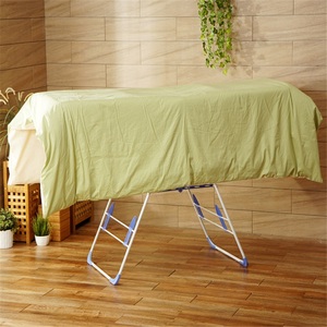 Séchoir à linge multifonctionnel rond et mobile pour jardin, réglable, sur pied, sans installation, avec penderie aérodynamique - Product Image 4
