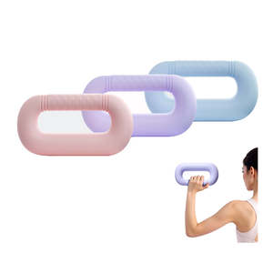 Haltères circulaires souples en silicone 1,5 - 2,5 kg pour la remise en forme féminine, l'amincissement des bras, les exercices de renforcement <span class=keywords><strong>du</strong></span> tronc, les entraînements <span class=keywords><strong>du</strong></span> <span class=keywords><strong>haut</strong></span> <span class=keywords><strong>du</strong></span> <span class=keywords><strong>corps</strong></span>, le yoga et le Pilates - Product Image 5