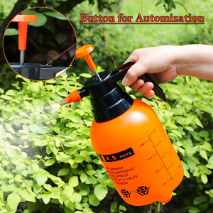 PE Spray <b>Bottle</b> <b>with</b> Pump and Air Pressure Sprayer Large Capacity (1.5L-3L) Cylinder Shape - Product Image 5