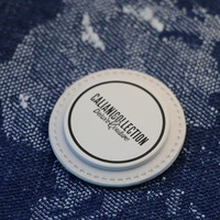 Patchs de vêtements en toile 3D à coudre avec logo personnalisé de haute qualité, motifs floraux, accessoires haut de gamme écologiques en métal et caoutchouc