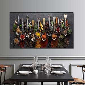 <span class=keywords><strong>Cucina</strong></span> Wall Art <span class=keywords><strong>cucina</strong></span> tela pittura astratta nuvola pittura per soggiorno Home Decor - Product Image 2