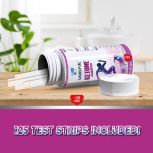 Kit de tiras reactivas de orina <span class=keywords><strong>Keto</strong></span>, dispositivo médico doméstico, tiras de prueba de cetona para <span class=keywords><strong>dieta</strong></span> - Product Image 6