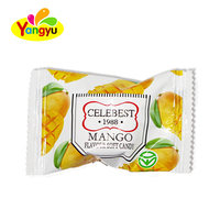 Halal Mango Zacht Snoepblokje Mango Fruit Smaak Gelei Zacht Snoep
