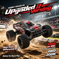 Version améliorée HOSHI N518 1:8 Monster Truck 4x4 120A ESC 100km/h Haute Vitesse 200M Portée Télécommandée Voiture RC Stock Local