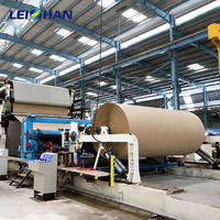 Vente d'usine de machines pour la fabrication de papier kraft, usine de fabrication de papier kraft, machine à fabriquer du papier artisanal à partir de pâte recyclée